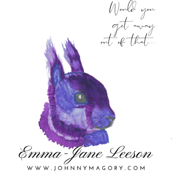 Iora Corcra Emma-Jane Leeson Squirrel Watercolour